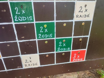 Writing Special Tile Markings