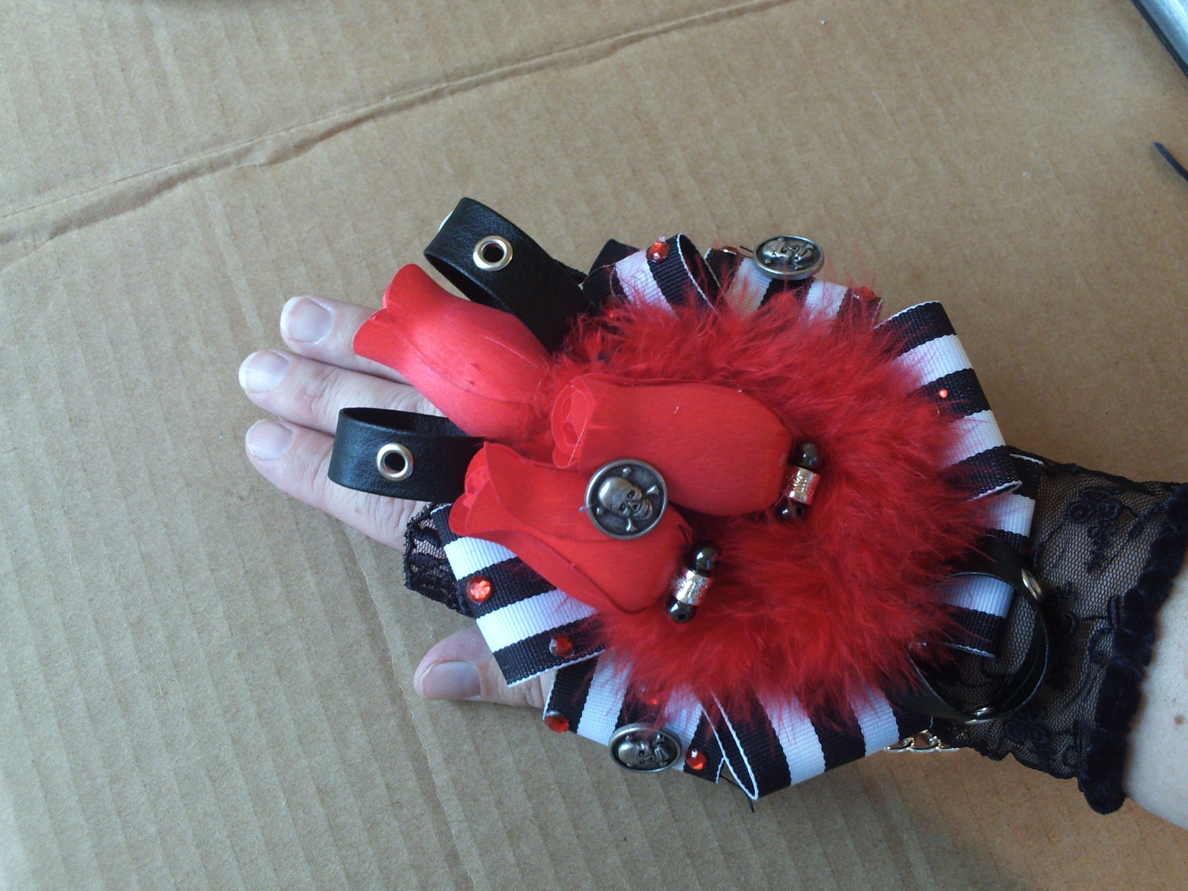 How to Make a Corsage (Punk-style)