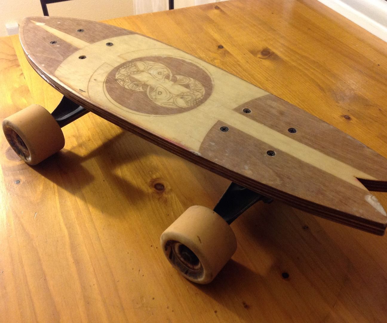 Laser Cut Longboard