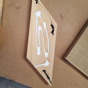 Gluing the Wood