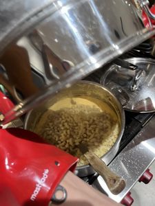 Mixing Macaroni and Cheese