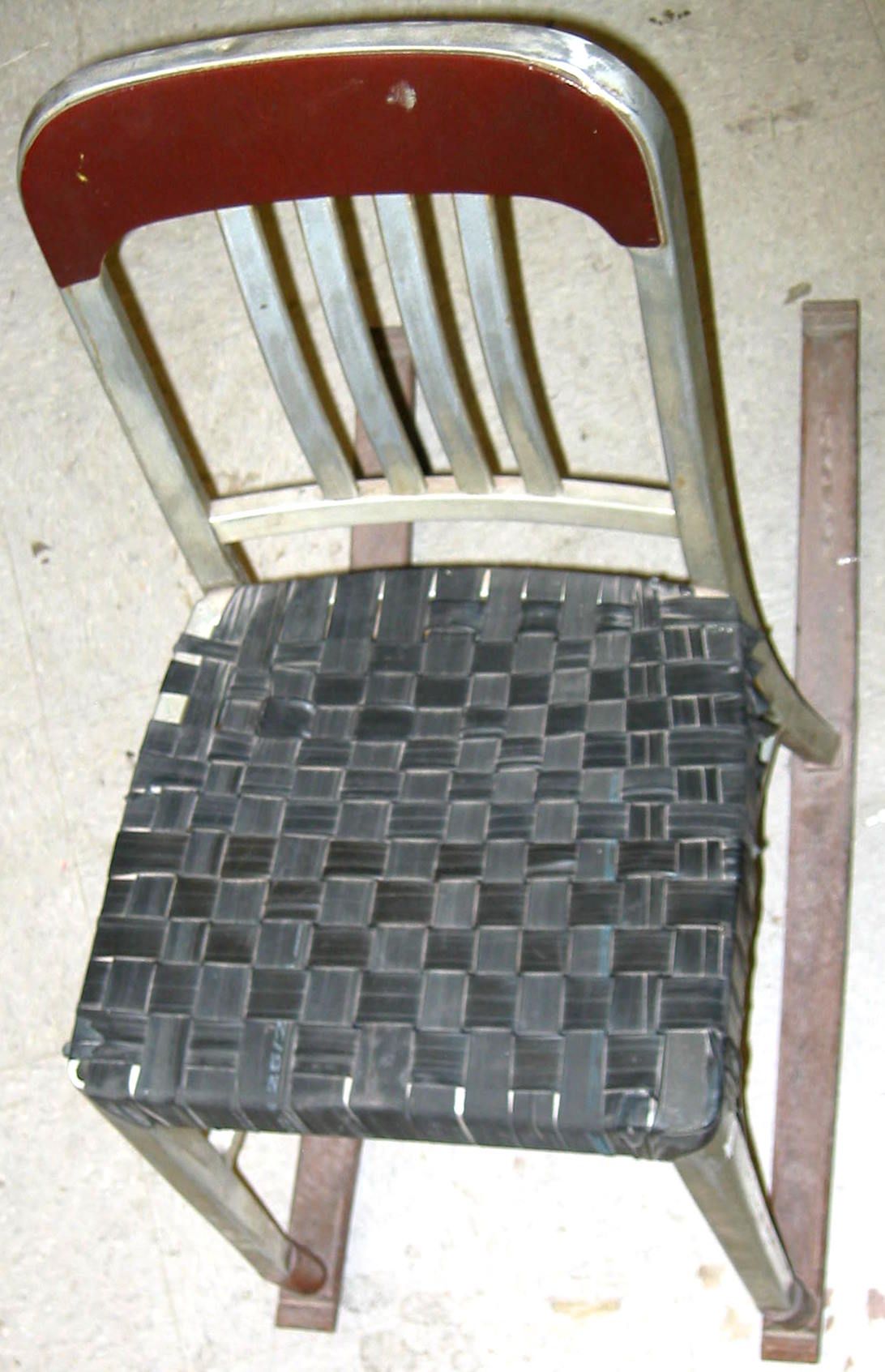 Innertube Chair Seat Caning