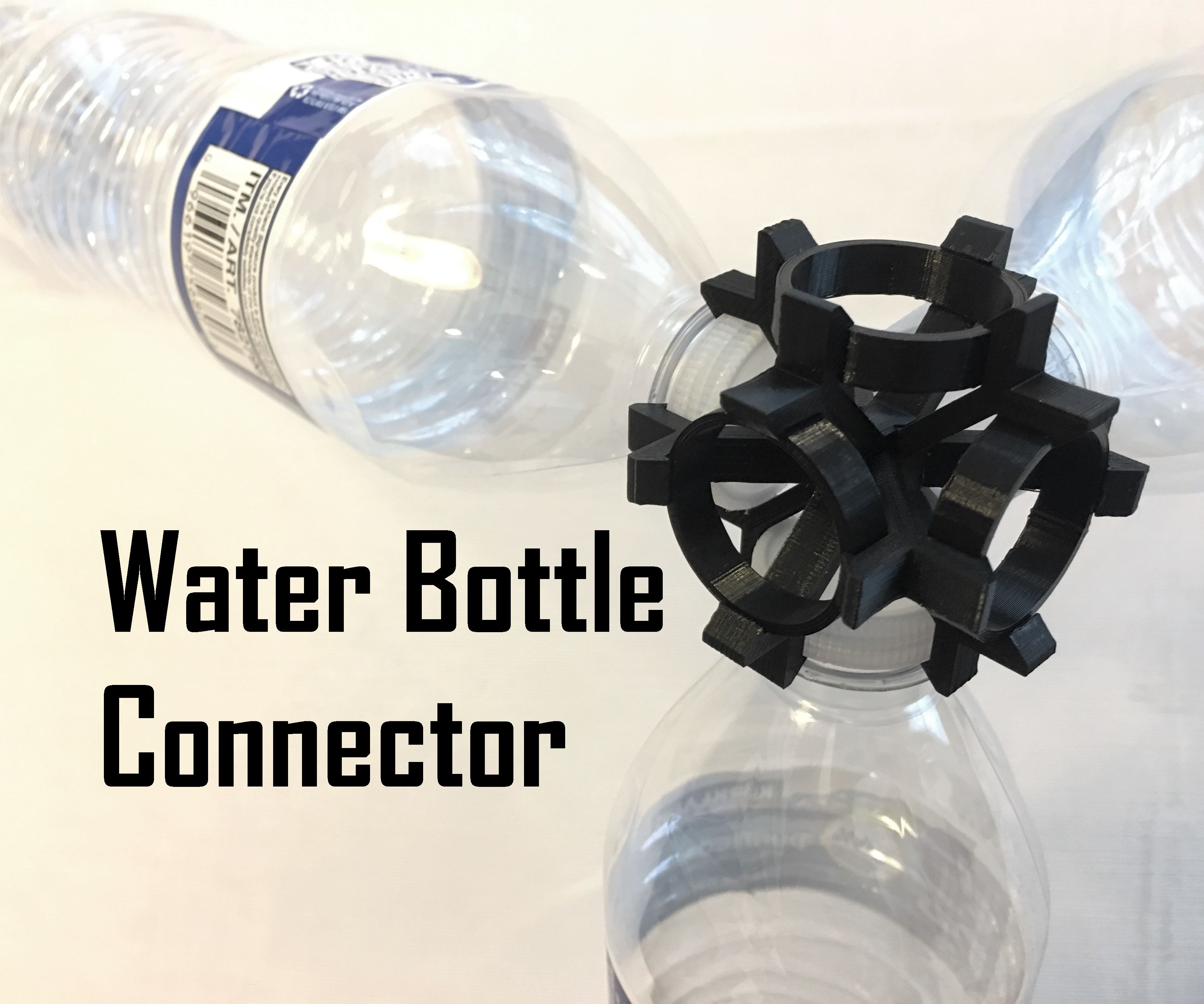 Water Bottle Connector - Recycled Building System