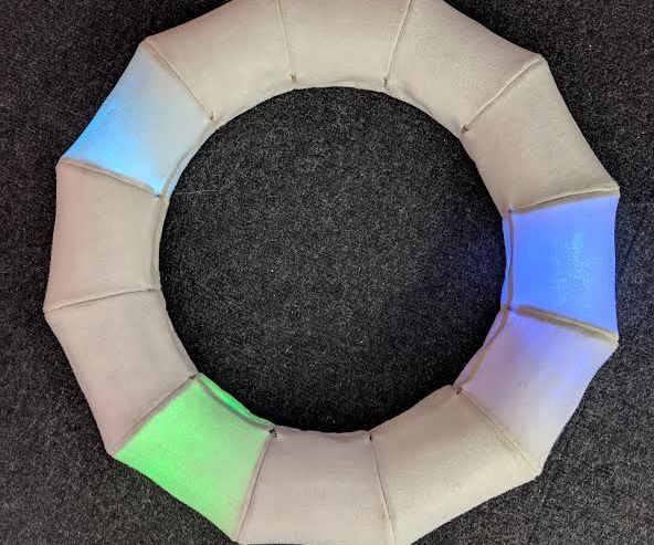 Fabric Neopixel Clock