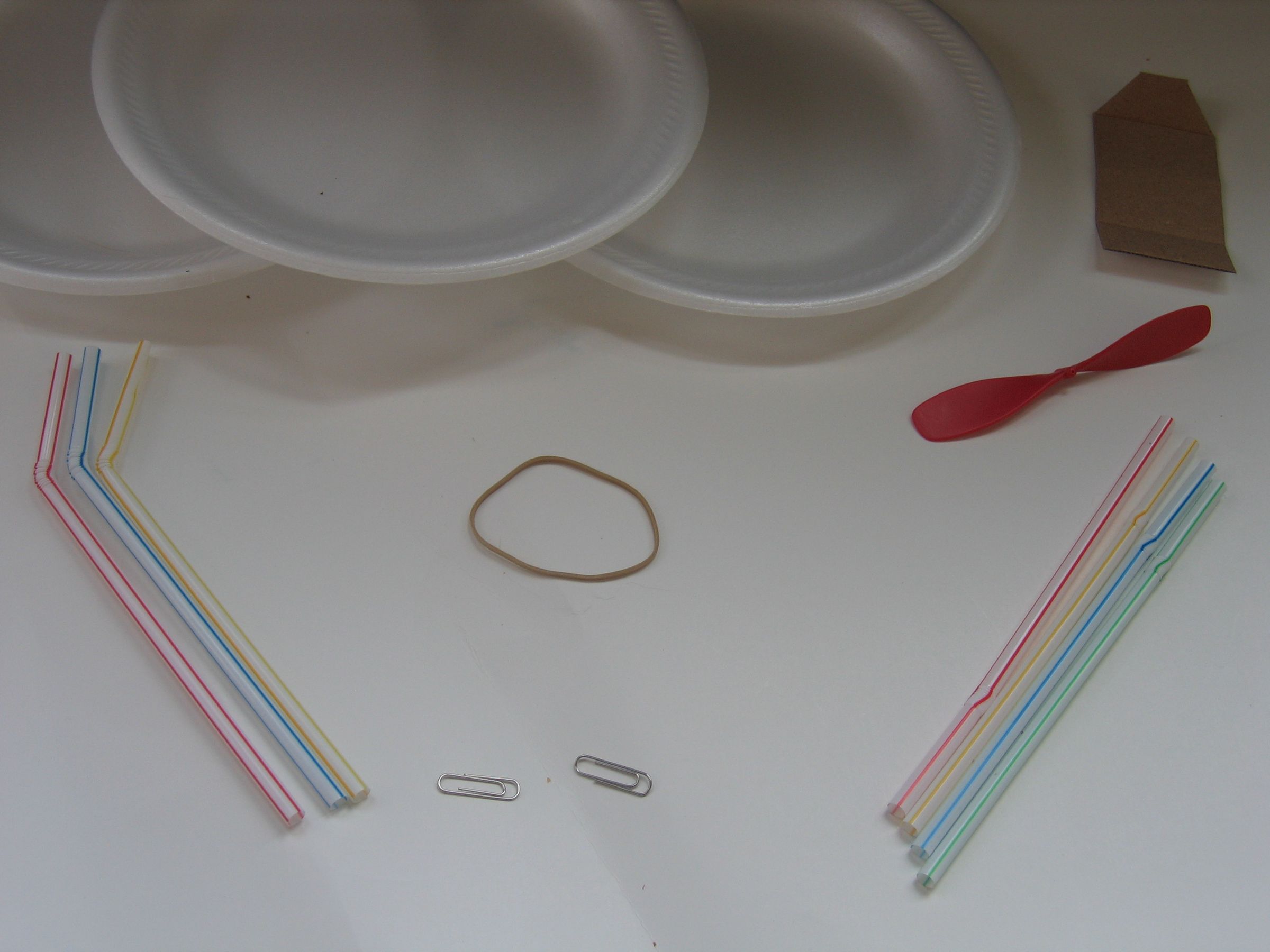 RUBBER BAND POWERED FOAM PLATE AIRPLANE 10 Steps Instructables