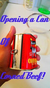 how to open corned beef can