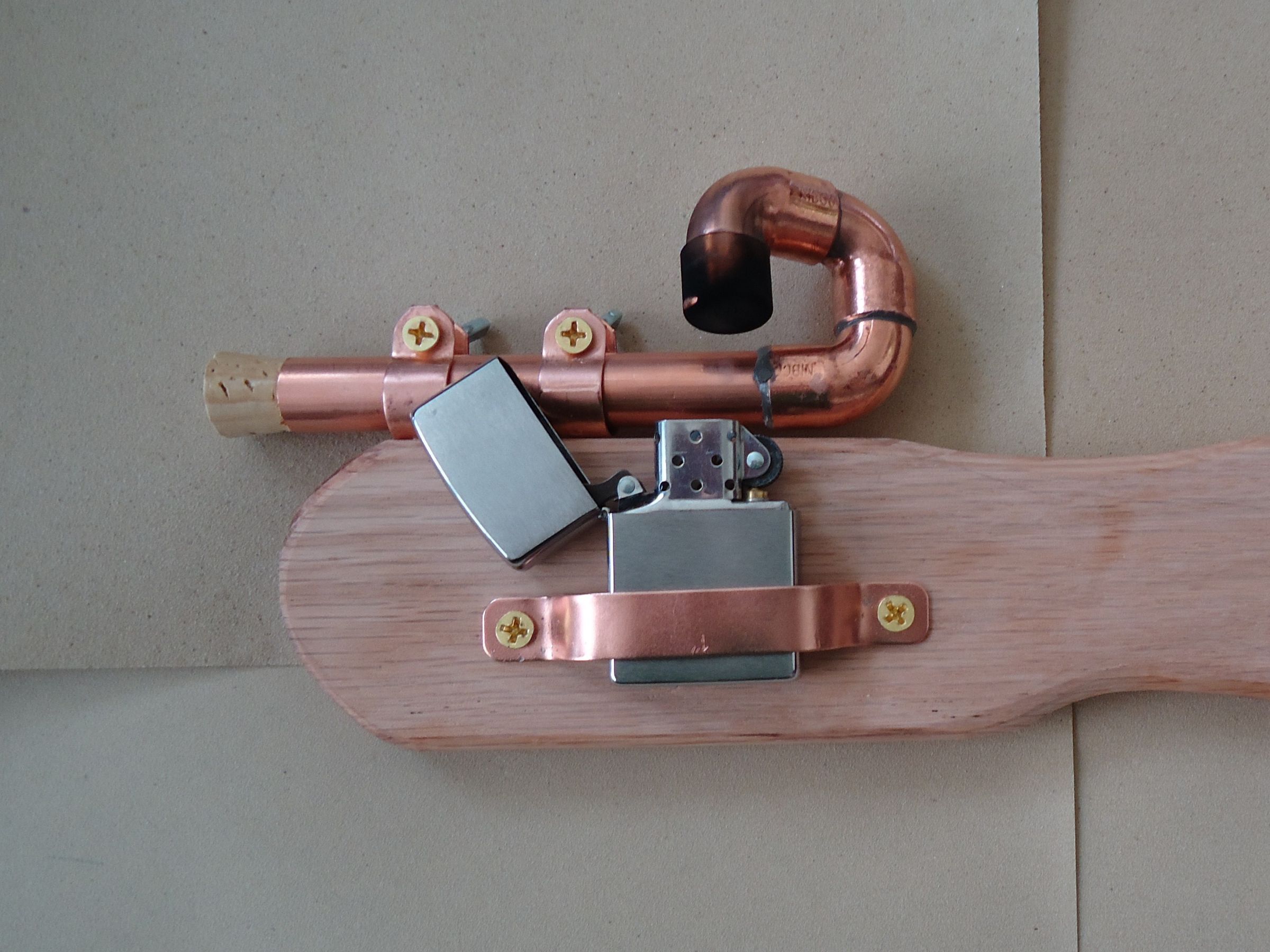 Steam Powered Potato Pistol Zippo(tm) Mod