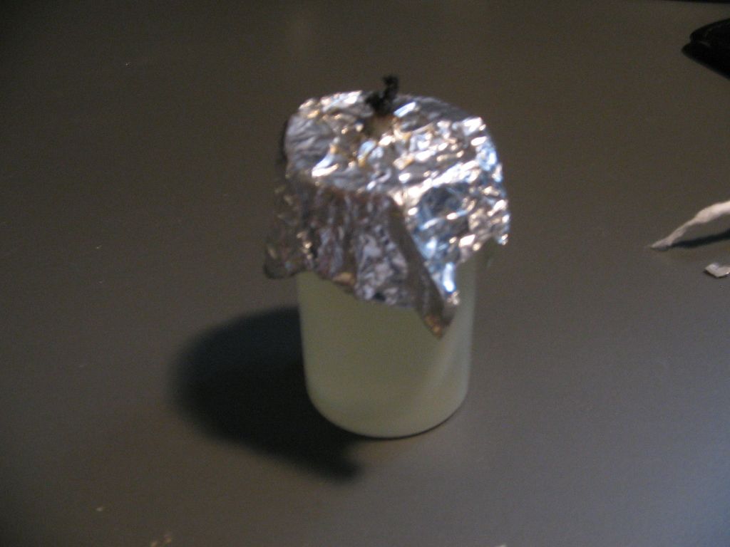 Oil Lamp From a 35mm Film Canister