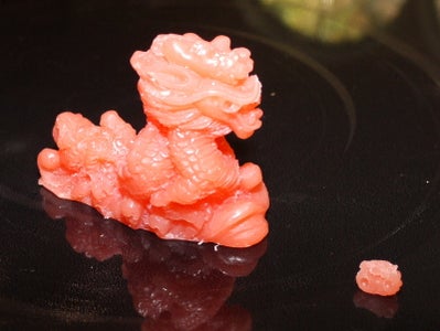 Wax Dragon: Demolding