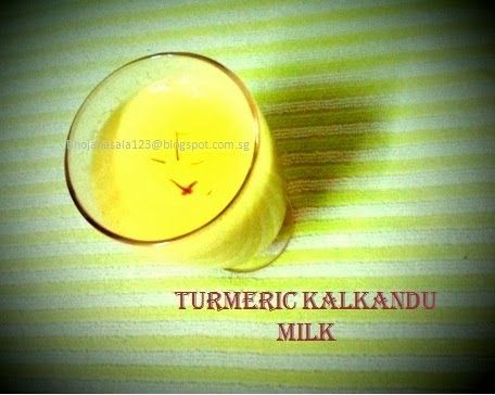 Turmeric sweet milk