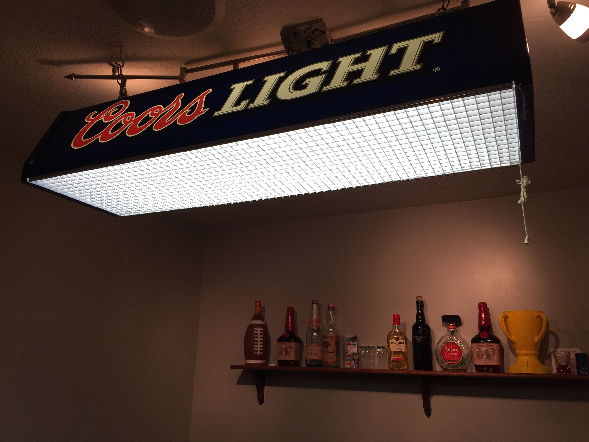 Repurposed Pool Table Light Bar Light 4 Steps Instructables