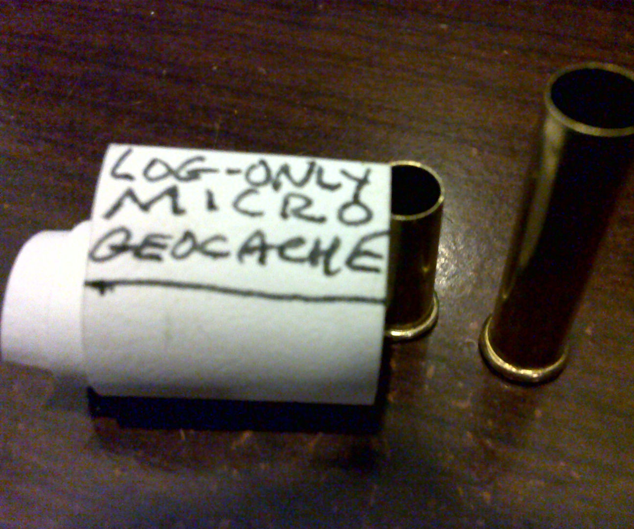 Log-Only Micro Geocache 