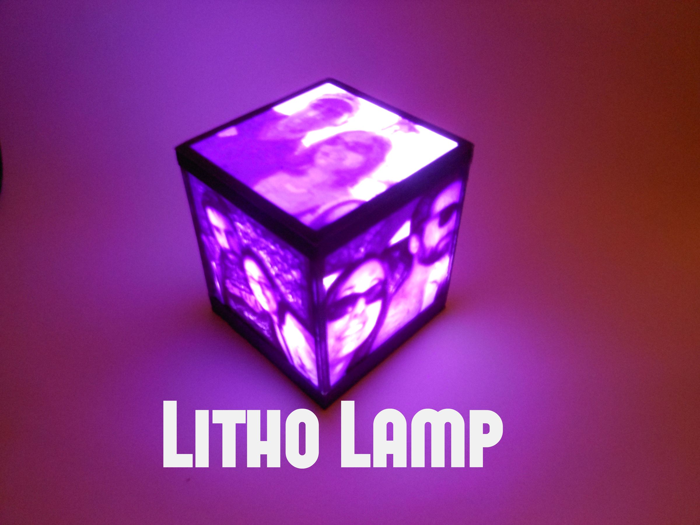Litho Lamp