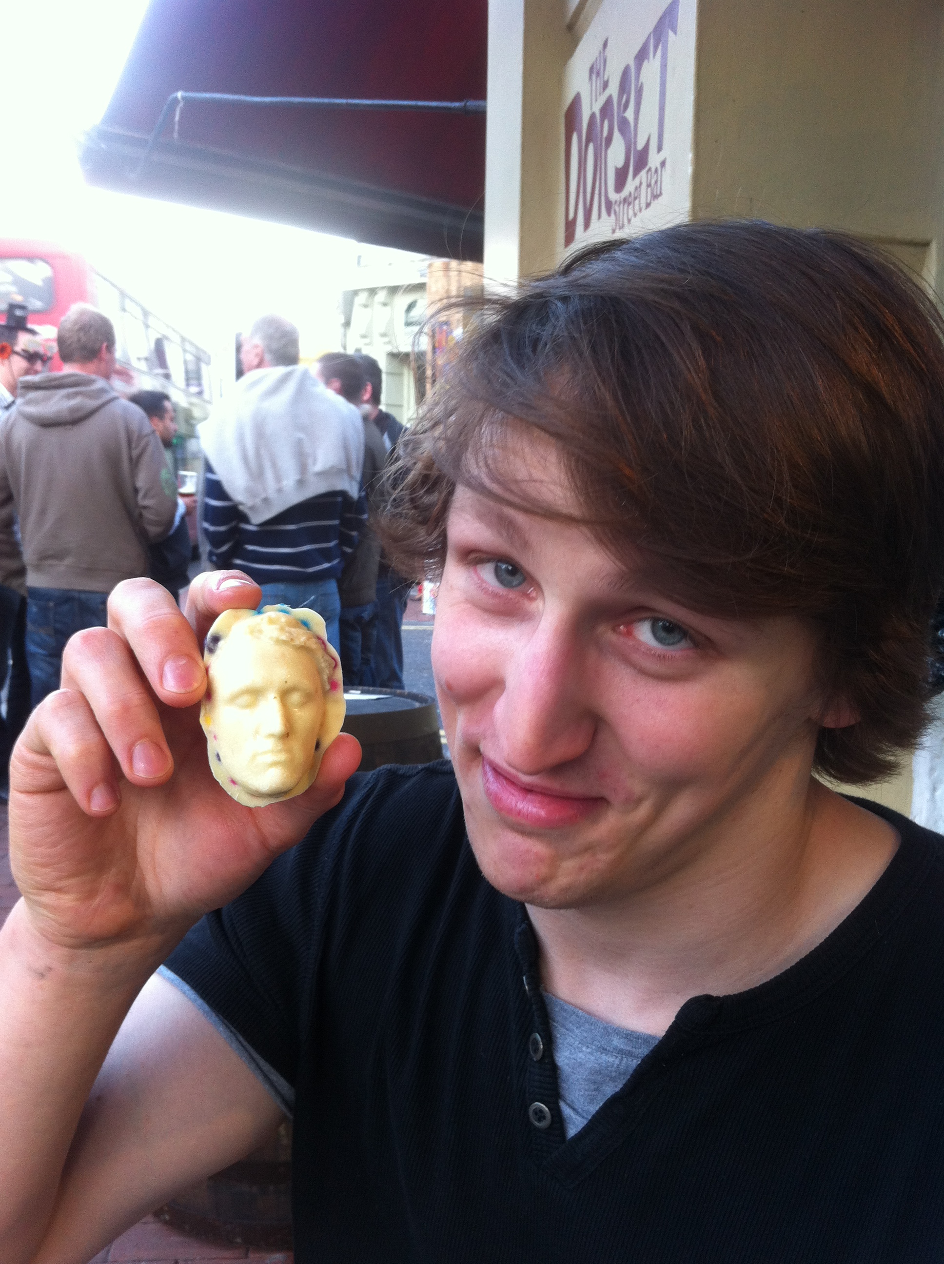 Realistic Chocolate Heads From 3D Prints