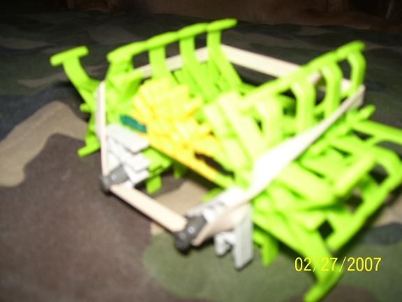 Mean Green KNEX Machine Spider