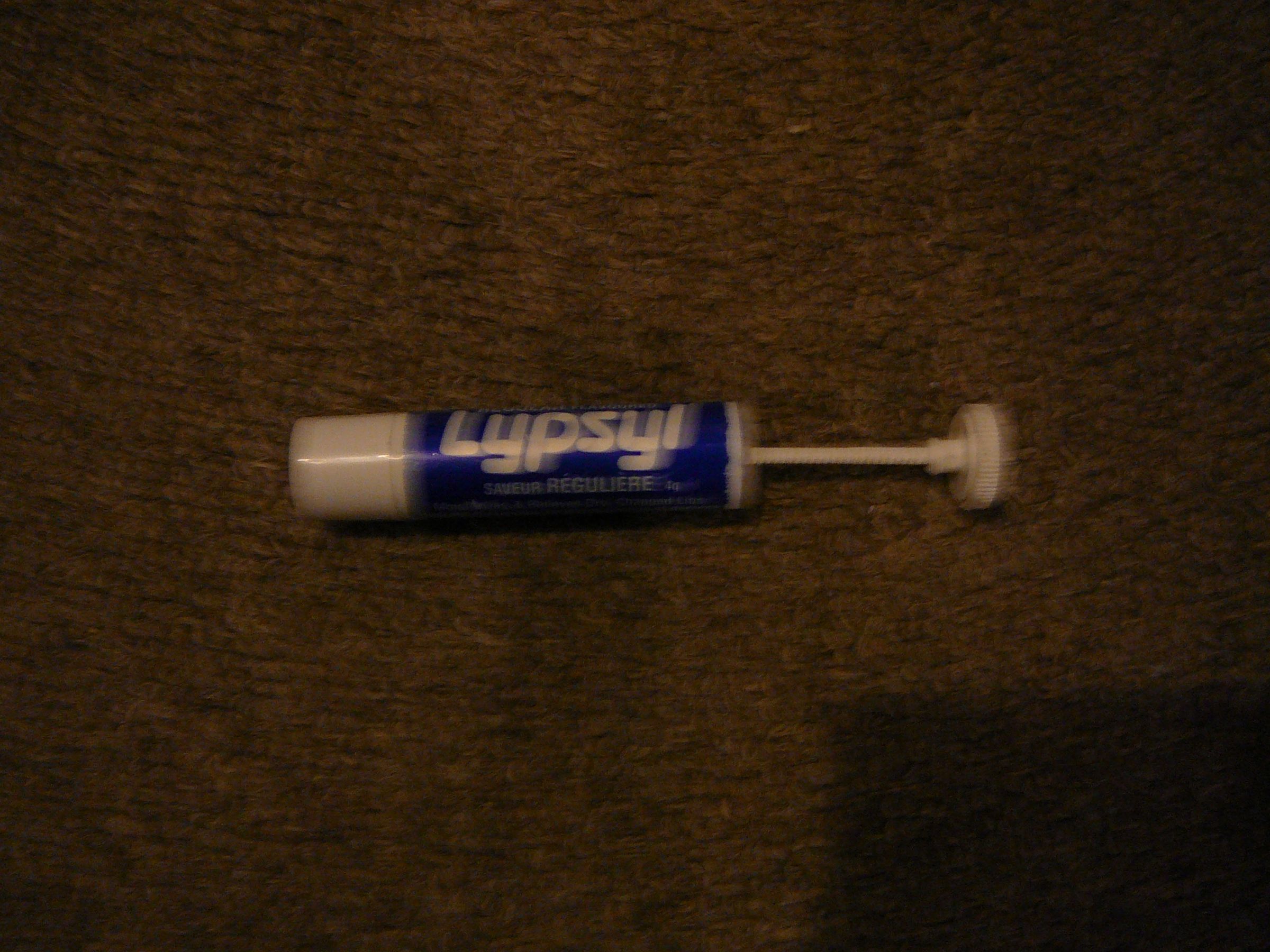 this is a lypsyl cap gun