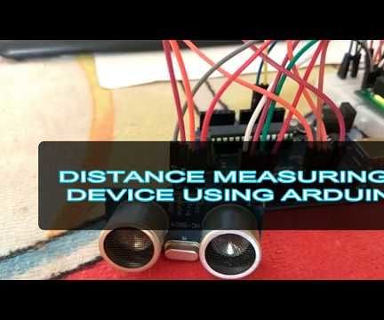 Distance Measuring Device Using Arduino