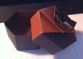 How to Make an Origami 2 Piece Hexagon Box (Version 1)!