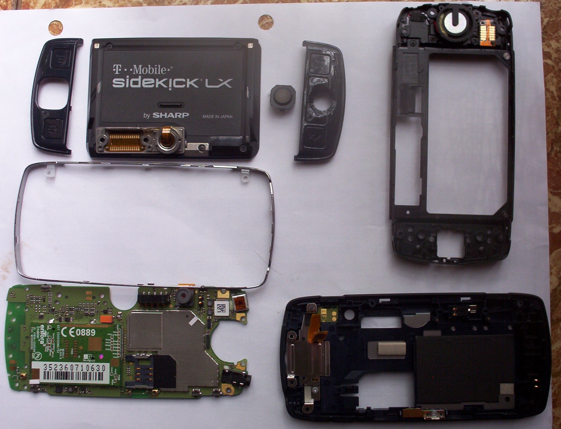 Sidekick LX Disassembly : 8 Steps - Instructables