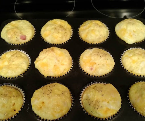 Ham & Cheese Egg Muffins