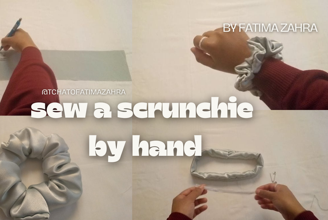 How to Make a Scrunchie at Home No Sewing Machine Needed!