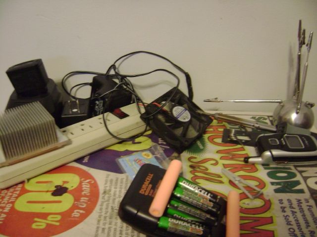 Dorm Power Station/Souped Up NiMH charging station