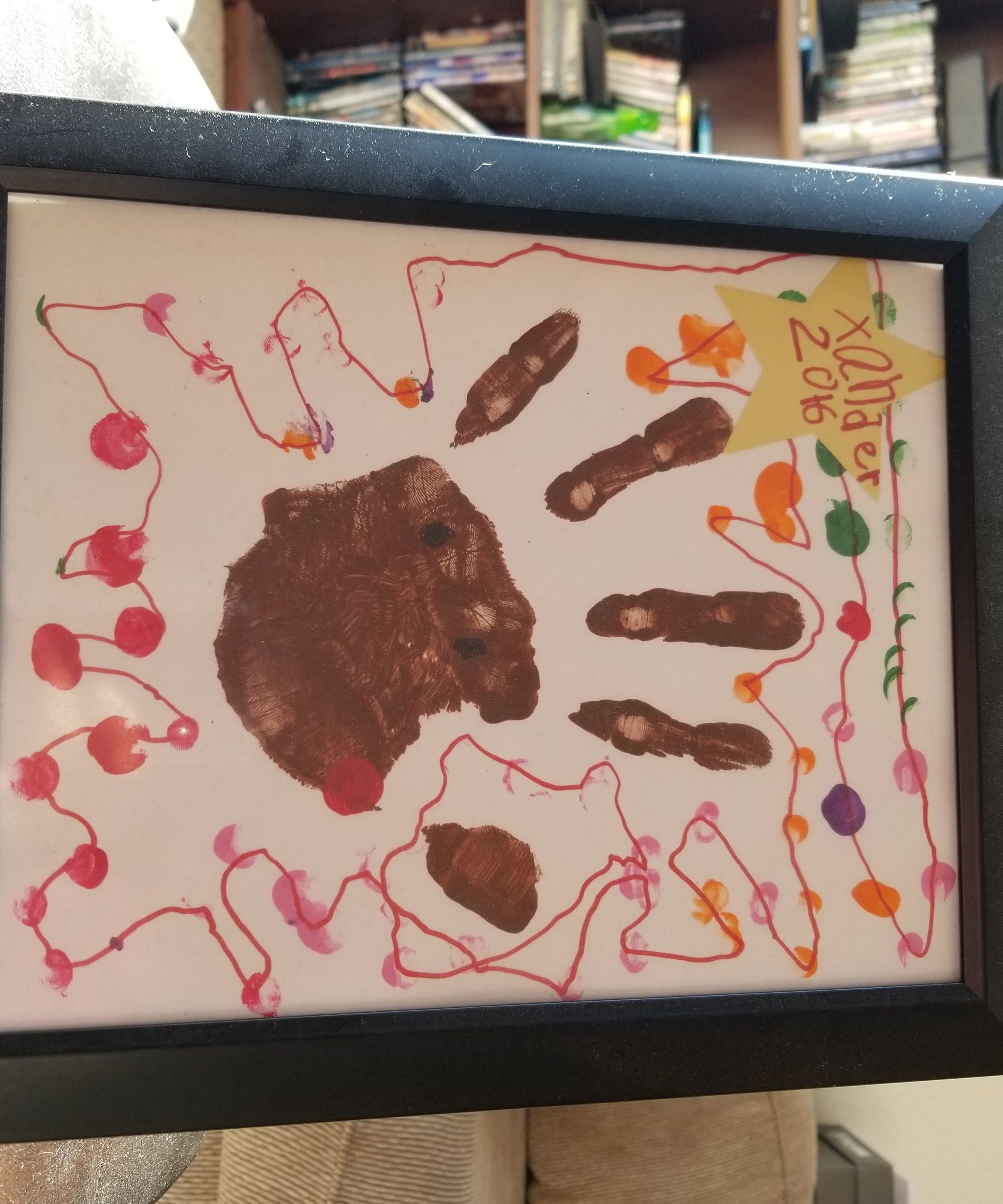 Picture Frame Hiding Place