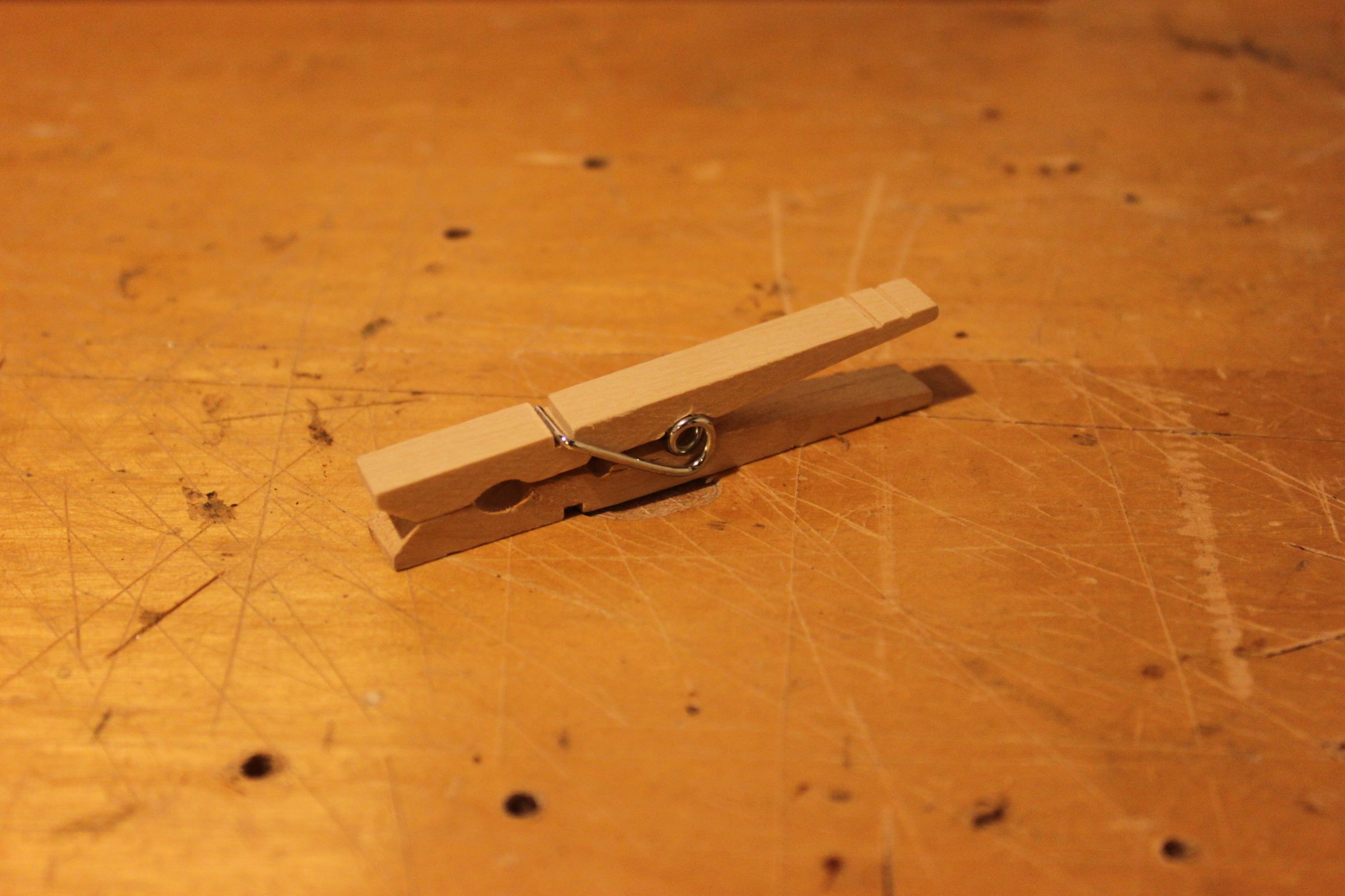 Clothes-pin Clip Gun