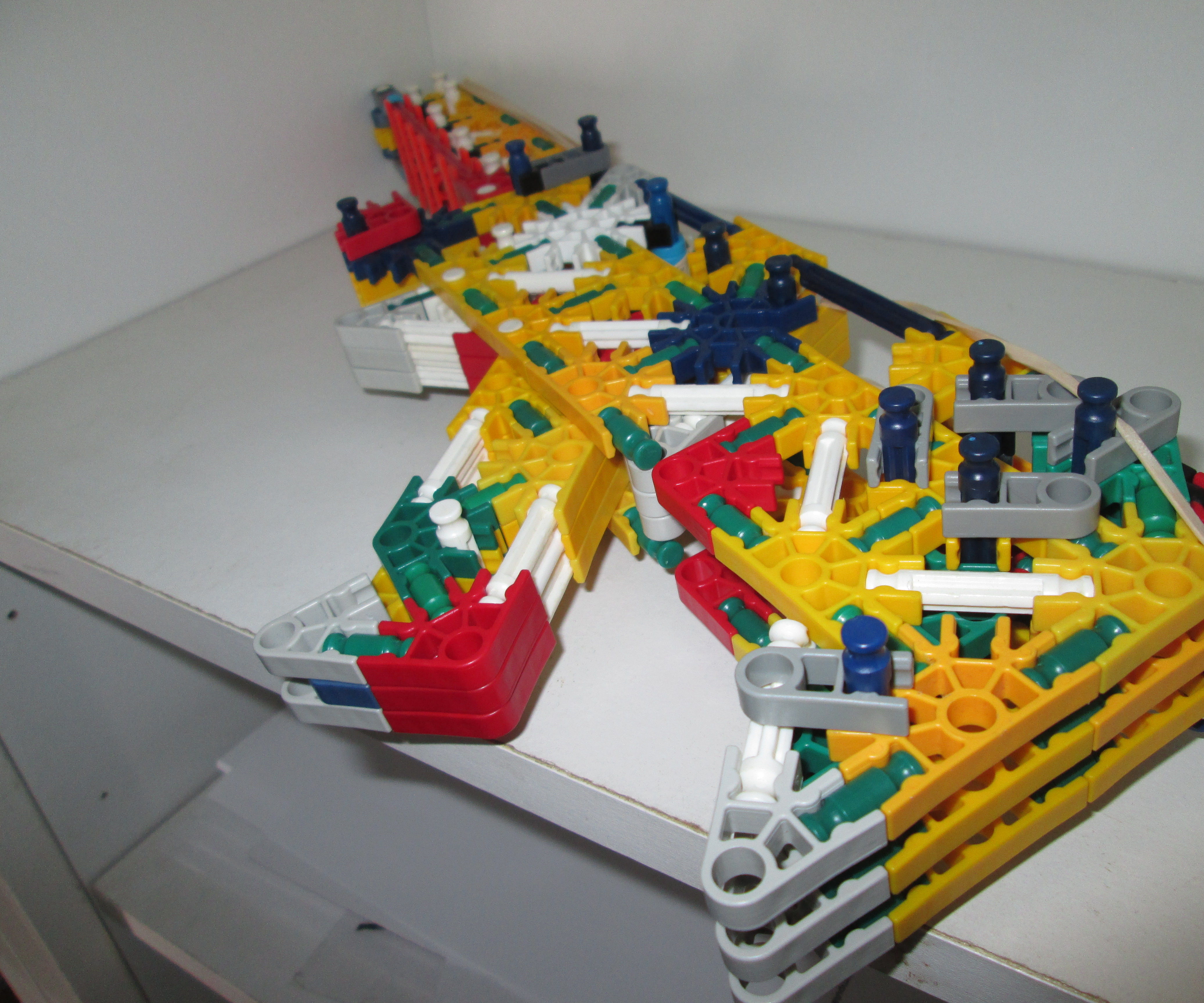 Fold Up Knex Rubber Band Gun Prototype   