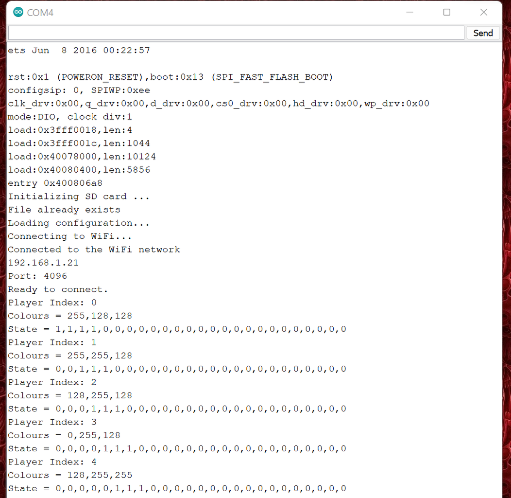 ESP32 As TCPIP Server