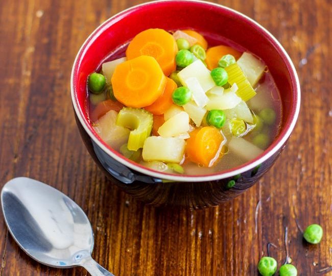 Spring Vegetables Soup