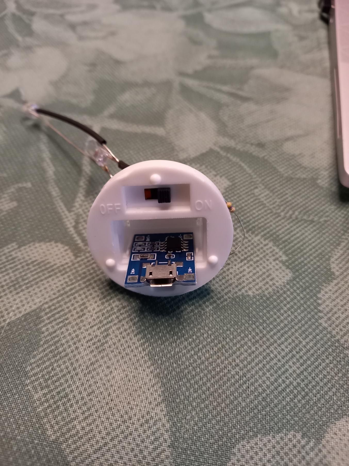 Convert Batterypowered Night Light to Rechargable 5 Steps (with Pictures) Instructables