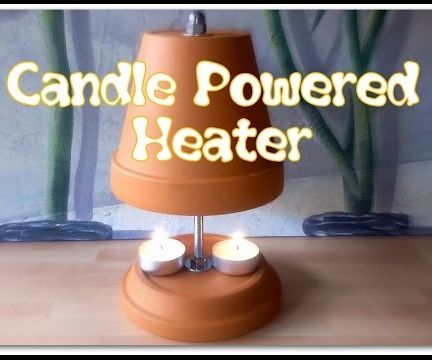 DIY- Candle Flower Pot Heater
