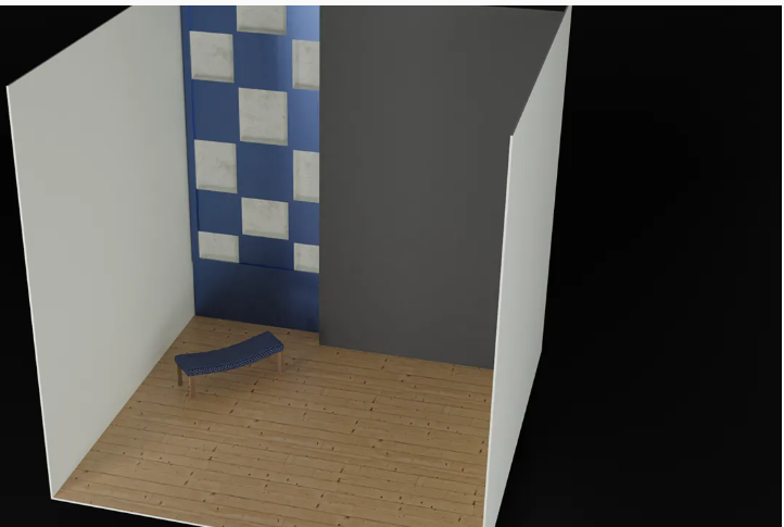 How to Create a Living Room Using Basic Shapes in 3D CAD Software (Part 1)