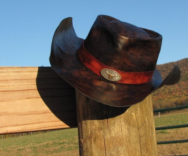 Hand-Crafted Leather Cowboy Hat : 9 Steps (with Pictures) - Instructables hand-crafted-leather-cowboy-hat-9-steps-with-pictures-instructables