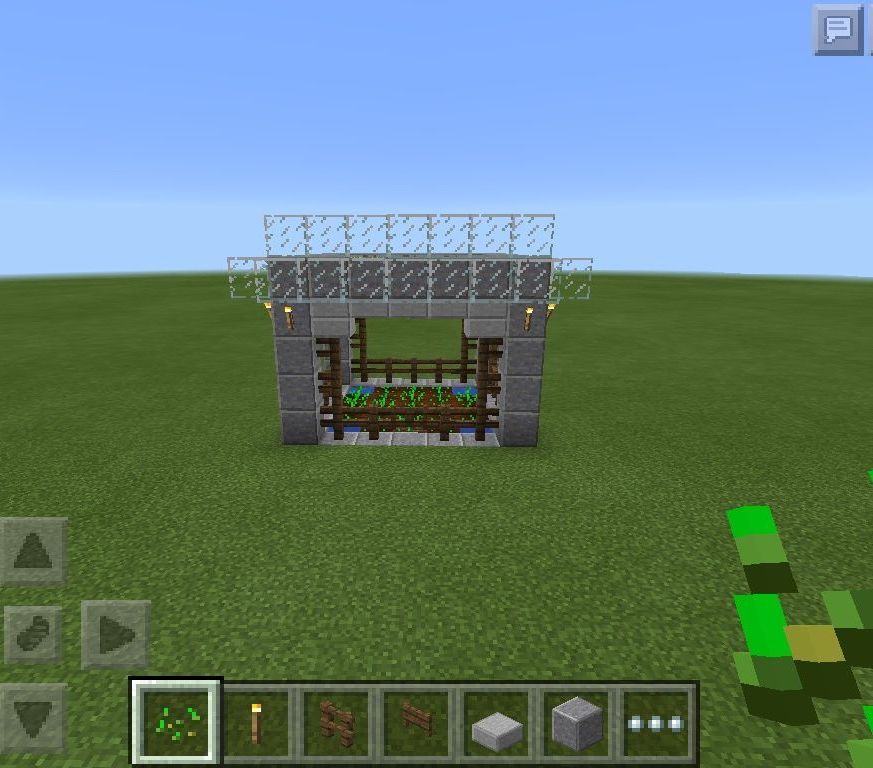 Minecraft Gardening Tent. 