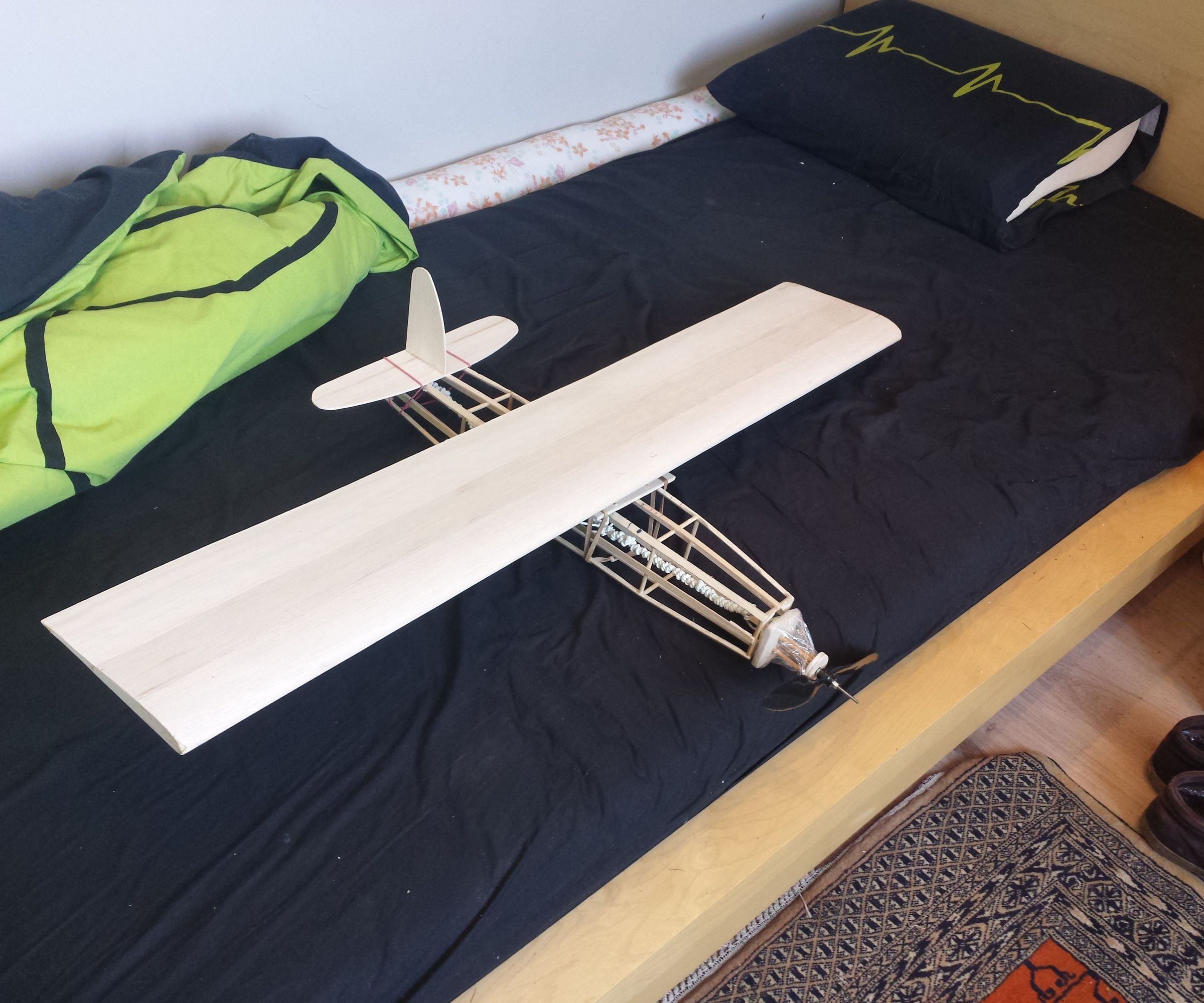 how to make a ruberbandplane