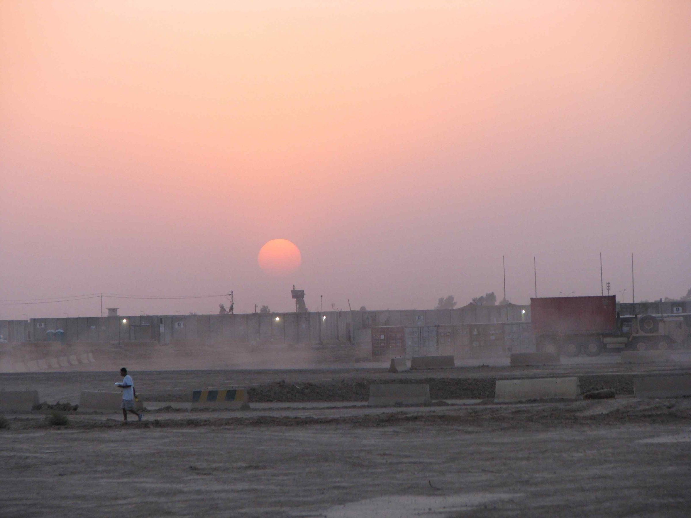 How to Grow Flowers on a Military Base in Iraq