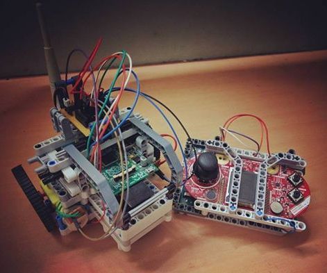 Hybrid Rover - Cloud Controlled Robot