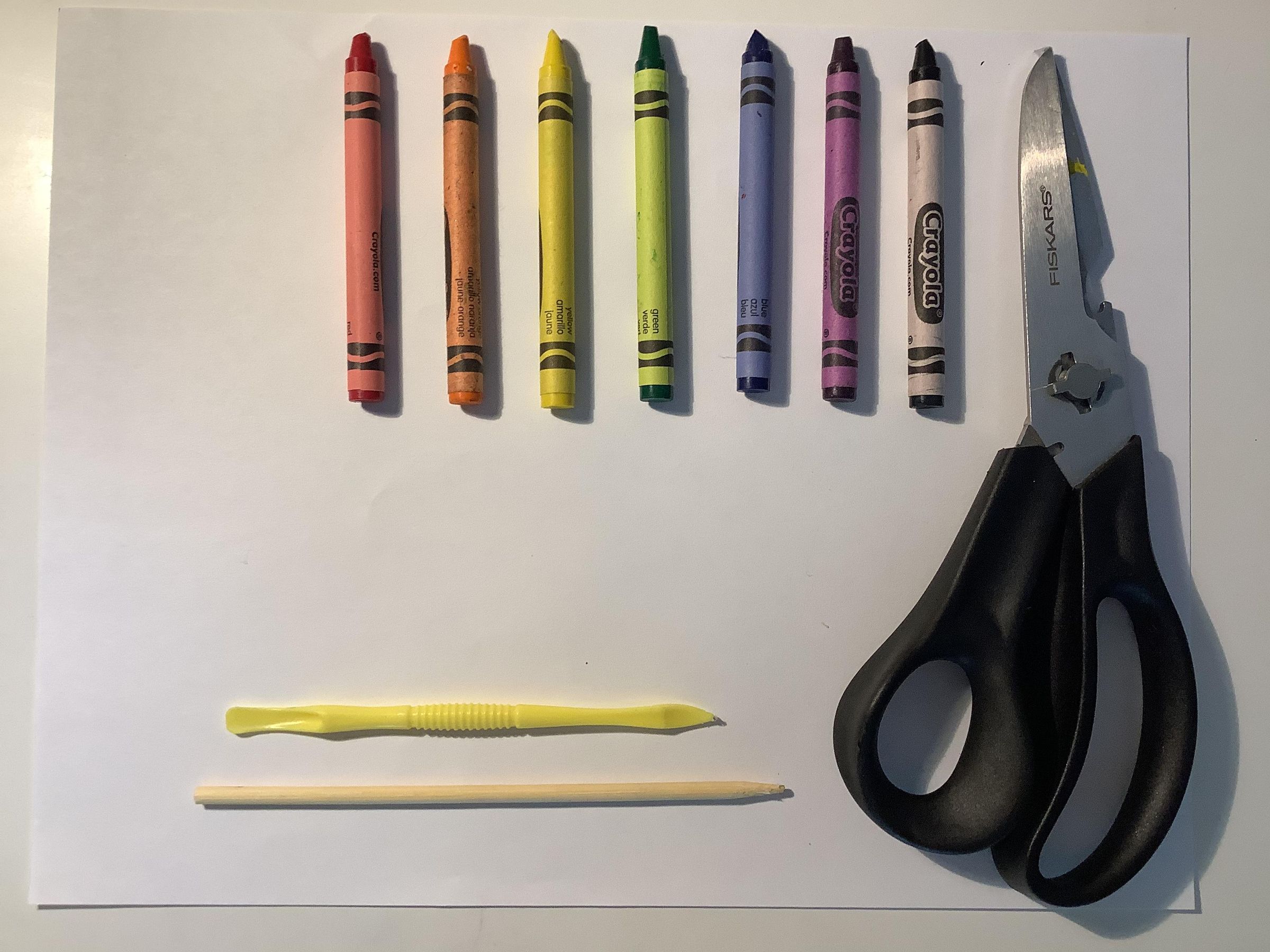 How to Make Rainbow Scratch Paper With Household Items 4 Steps