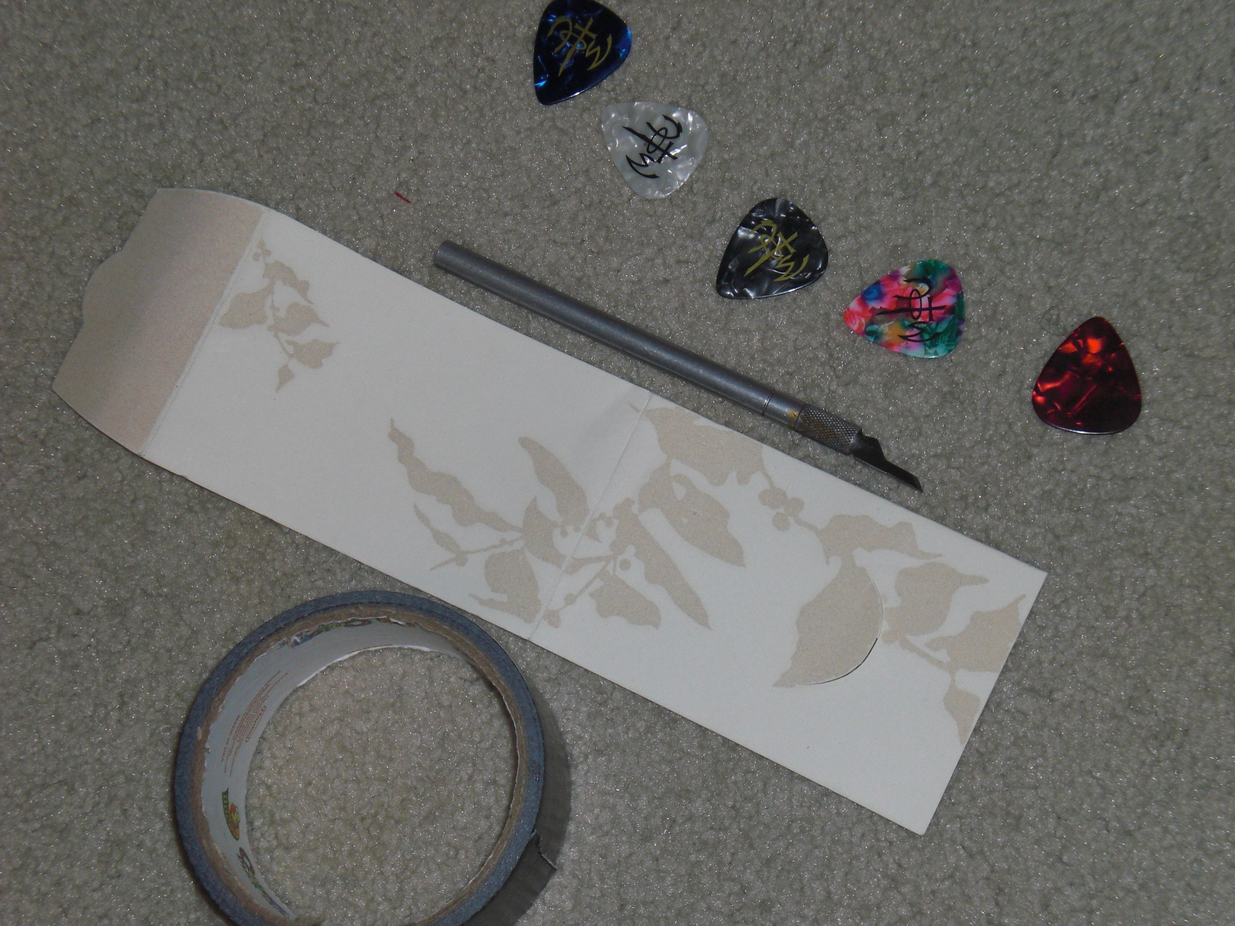 Duct Tape Guitar Pickpocket 3 Steps Instructables