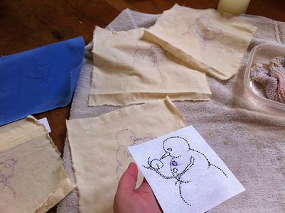 DIY Embroidery Pattern Transfers