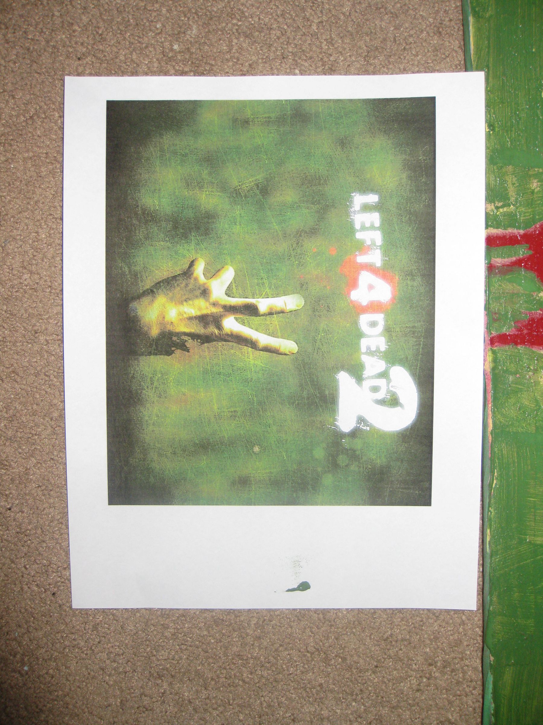 Left 4 Dead 2 Paper Mache Logo : 7 Steps (with Pictures) - Instructables