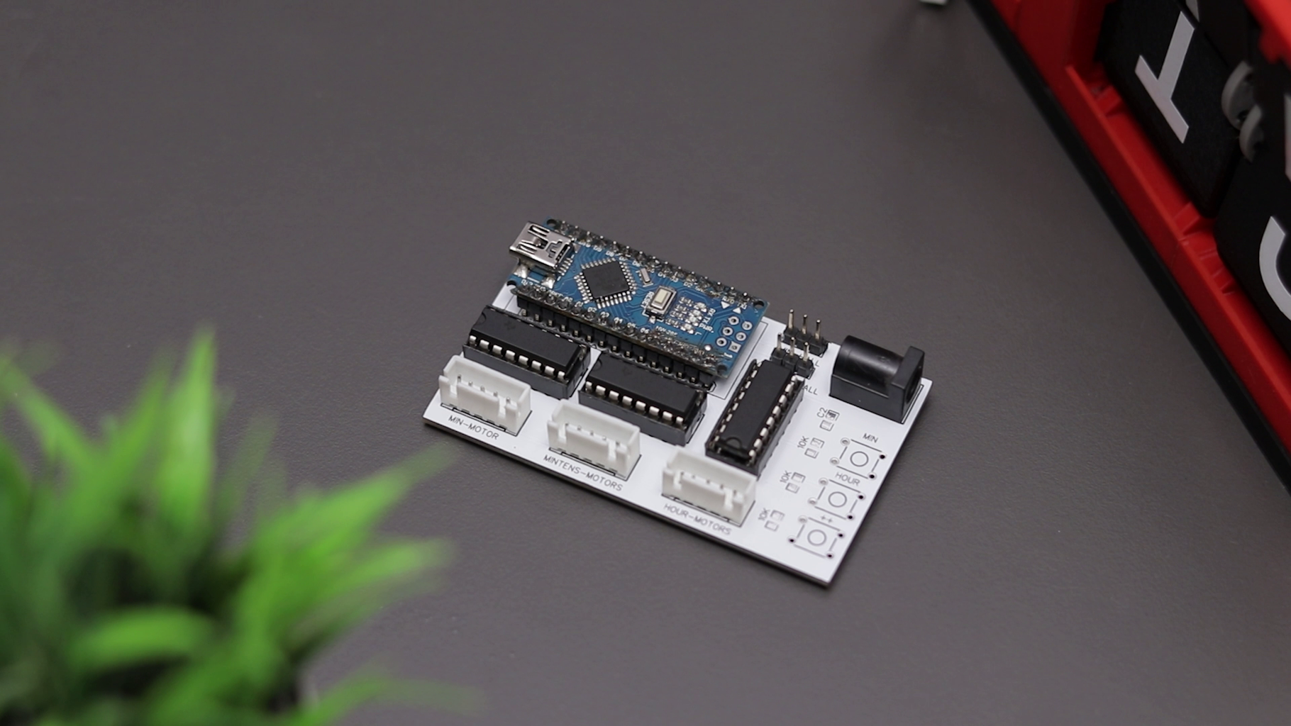 Making a Split Flat Display Clock - 3D Printed | Arduino : 16 Steps ...