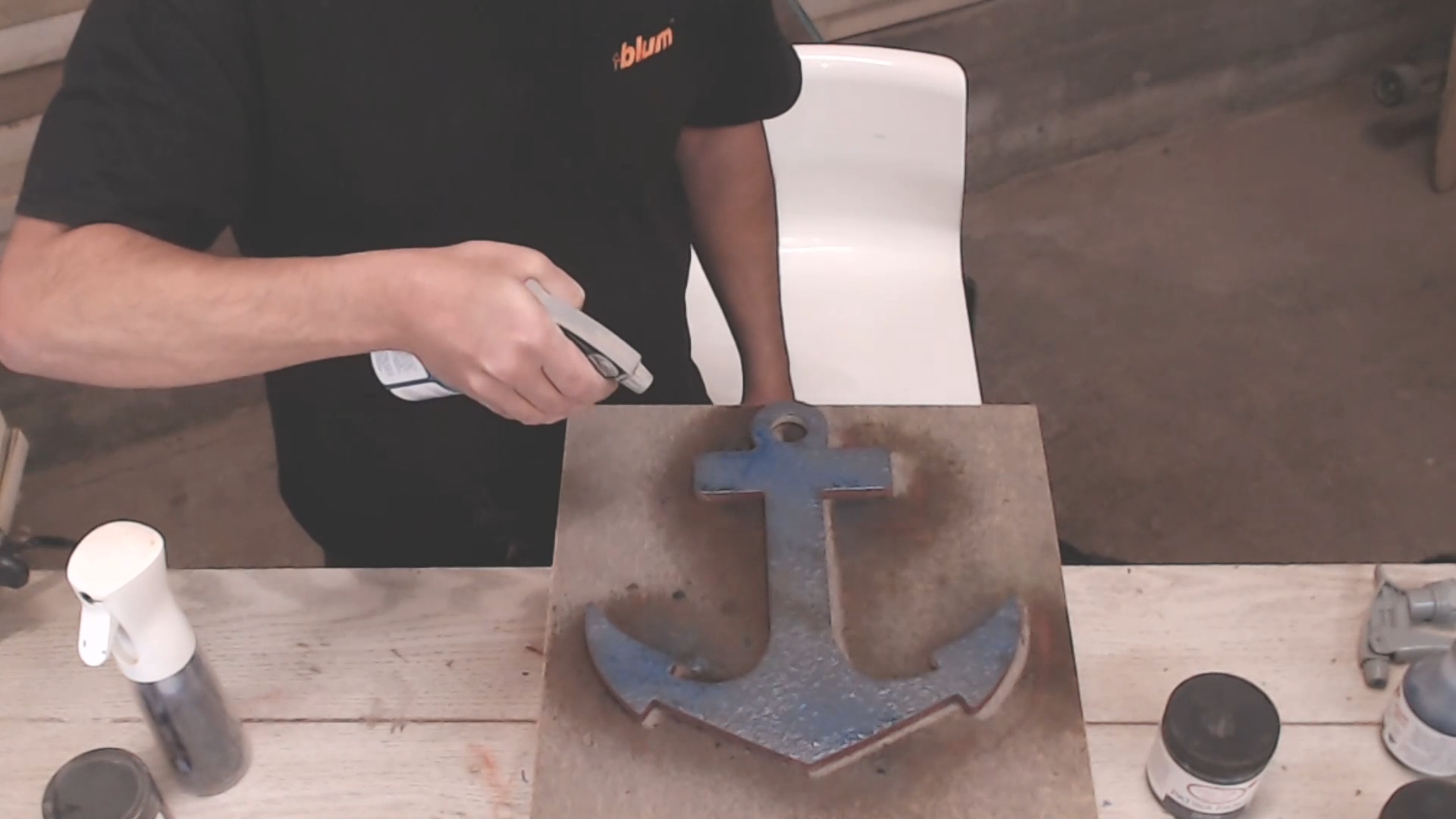 Patina Rusting Tool How to Make Items Rust - Amazing Patina Paint Technique : 4 Steps ...