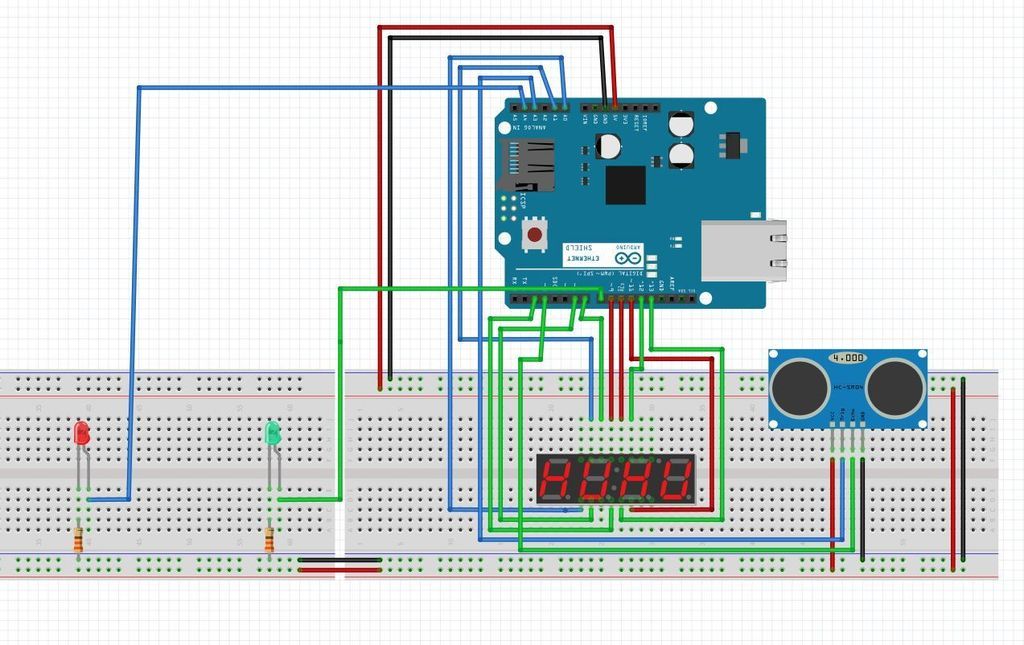 Servo and LED