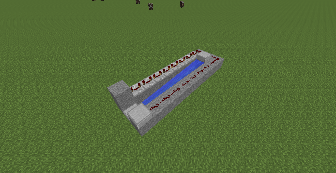 A simple and effective Minecraft cannon