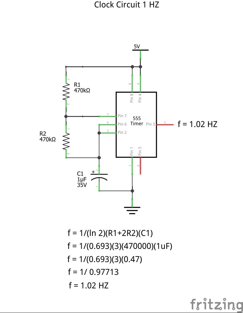 Clock Circuit 1 HZ - Instructables