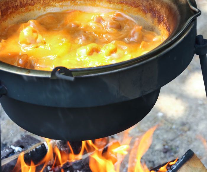 Campfire Stew - Outdoor Cooking