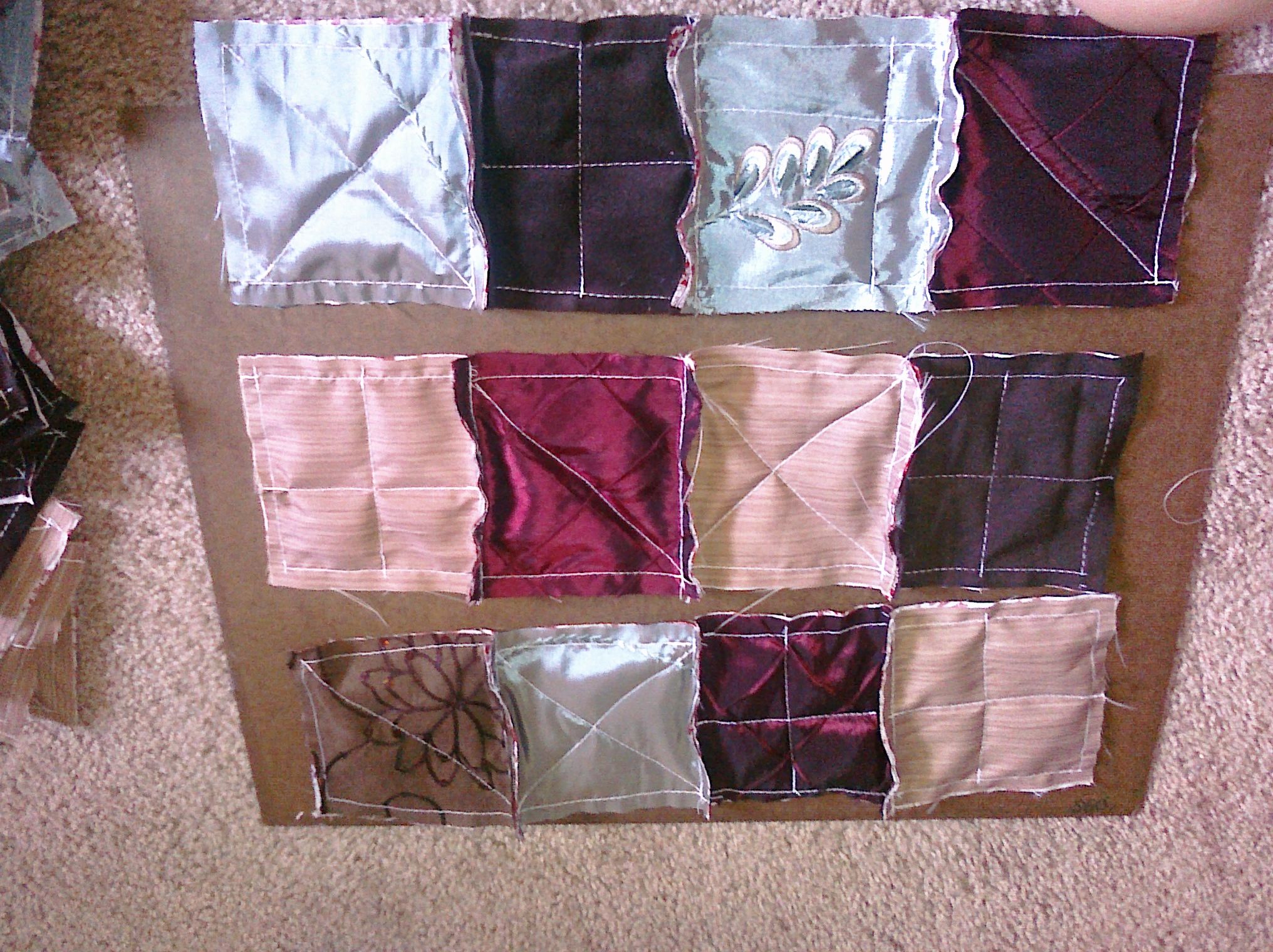 Cute Reversible Rag Quilt Tote Bag 8 Steps (with Pictures